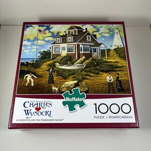 Charles Wysocki Buffalo 1000 Piece Jigsaw Puzzle A Delightful Day On Sparkhawk I